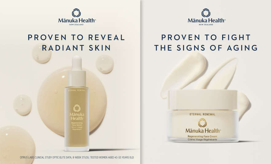 Mānuka Health skincare performance marketing creative